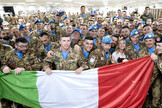 Meloni visita al contingente italiano in Libano